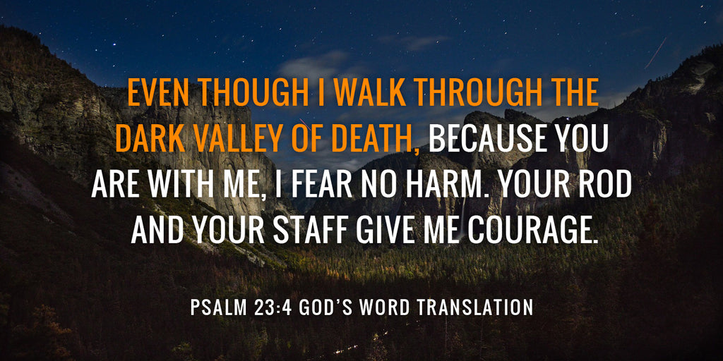 Psalm 23:4 GW