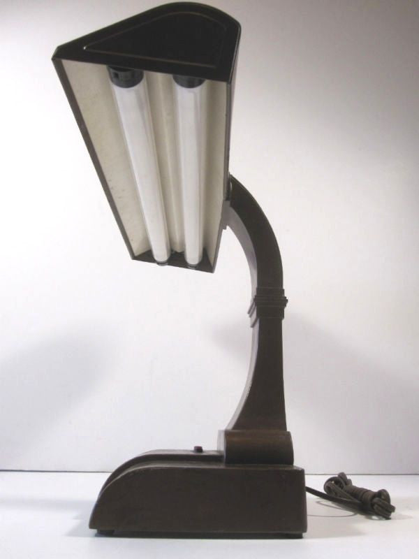 Vintage Fluorescent Desk Lamp Shop Uniques Unlimited