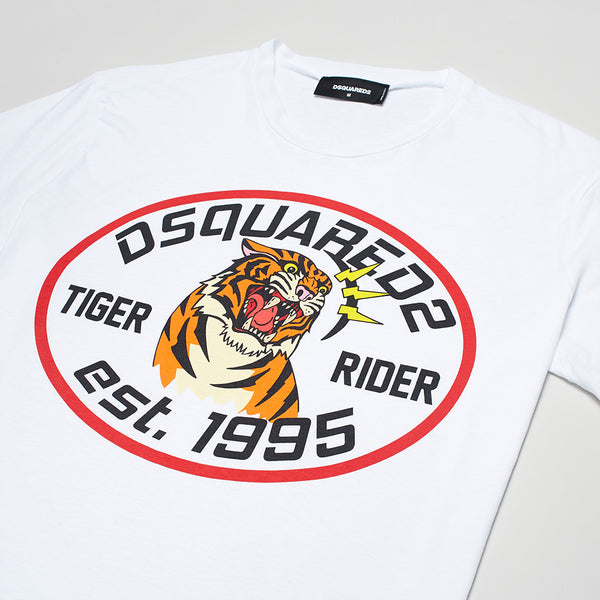 dsquared2 tiger t shirt