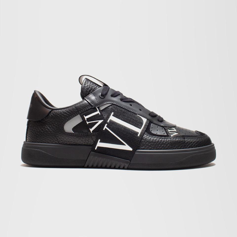 VALENTINO VL7N LOW-TOP TRAINERS BLACK
