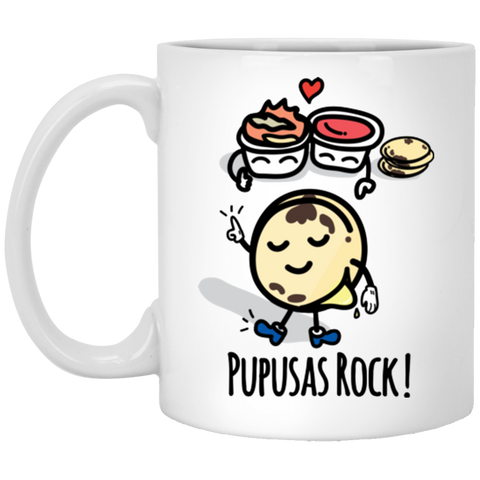 Pupusas Rock! - Taza
