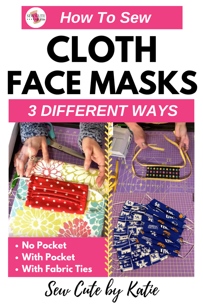 How to Sew a Face Mask in Three Easy Ways