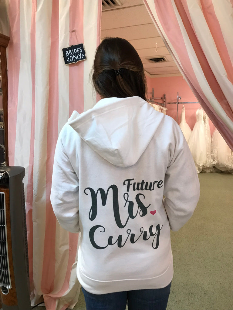 Personalized Sweater Future Mrs Curry by Sew Cute by Katie