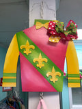 Jockey Silk and Ribbon Door Hanger sold locally at Sew Cute By Katie