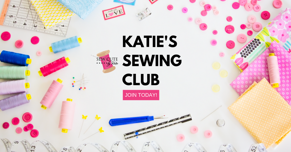 Katie's Sewing Club Join Today
