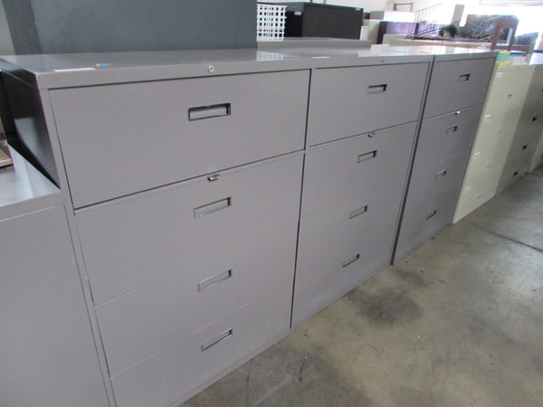 Steelcase 4 Drawer Lateral File With Ledger Shelf Recycled