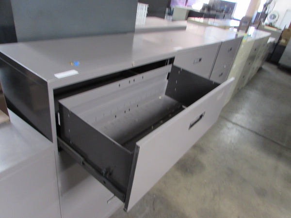 Steelcase 4 Drawer Lateral File With Ledger Shelf Recycled