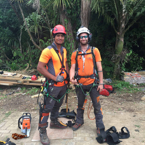 Helicopter Tree Removal - Climbers