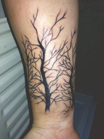 Tree Tattoo on Wrist