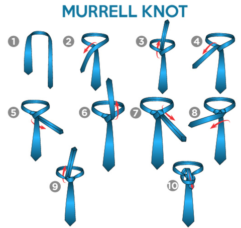 gentleman.clothing how to tie a tie murrel