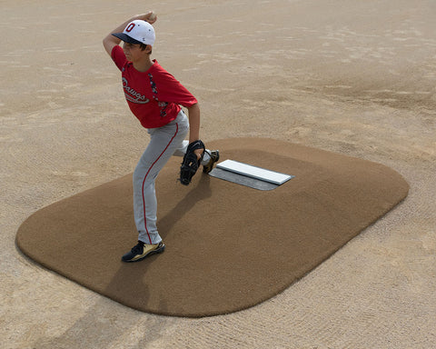 pitch pro 796 portable little league pitching mound clay