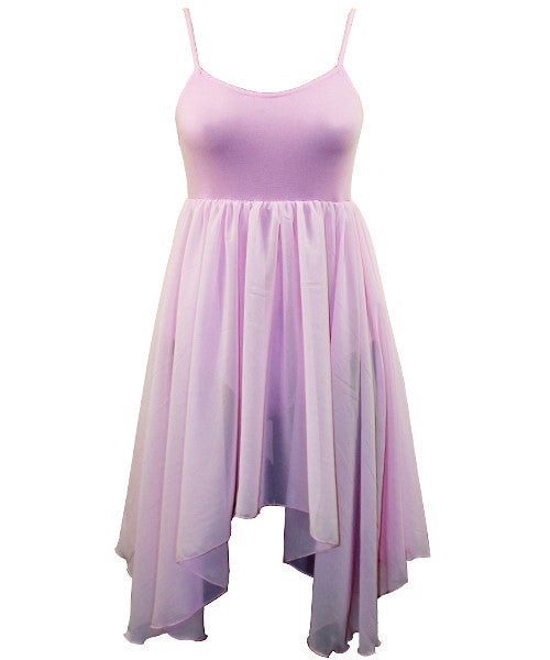 chiffon ballet dress