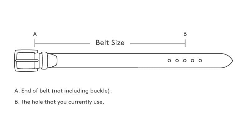 Sam Brown Leather - Belt sizing