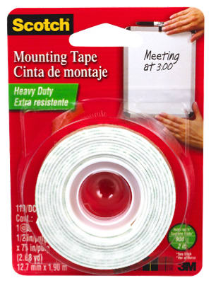 scotch heavy duty double sided tape