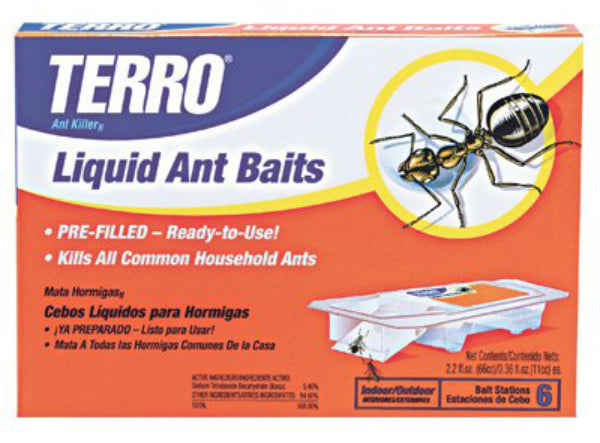 Terro T300 Ant Killer Ii Liquid Ant Bait With Borax Ready To Use 6 P Toolboxsupply Com