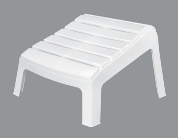 stackable resin adirondack ottoman