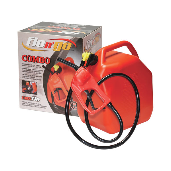 Siphon Squeeze Pump Flo n' Go Maxflo Gas Fuel Can Container Handle Scepter 08338 