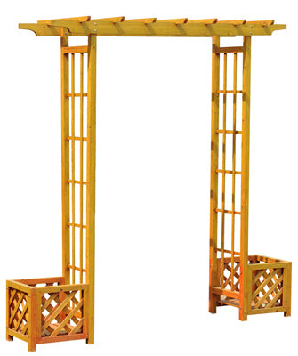 Sunjoy Pergola Top Wood Arbor