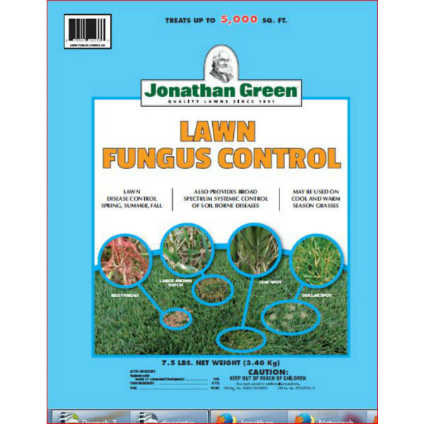 7.5 Lbs Jonathan Green 10233 Lawn Fungus Control 