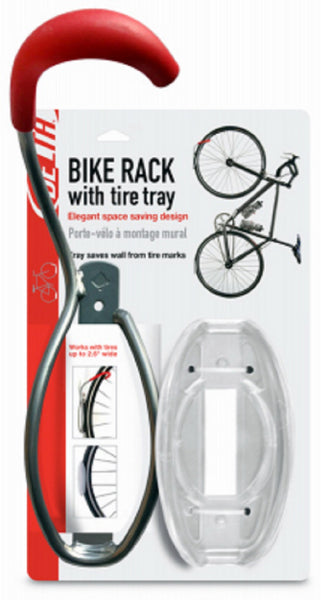 the art of storage bike rack with tire tray