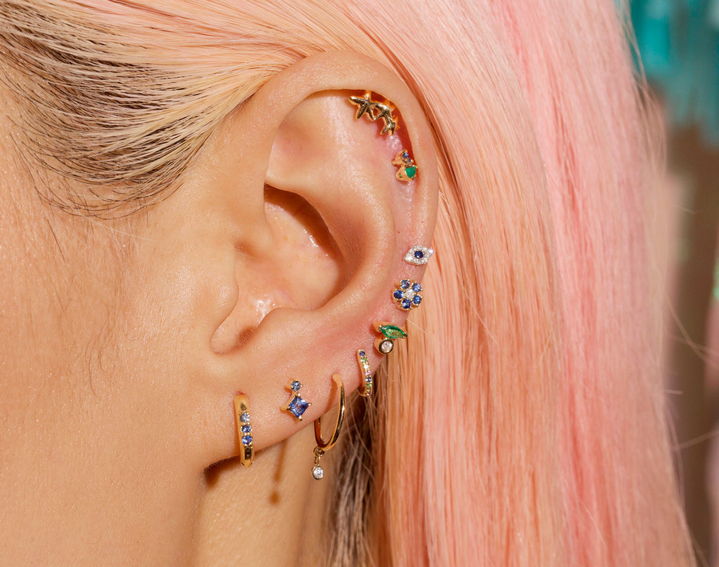 Curated Ear piercings