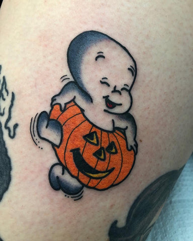 casper halloween tattoo