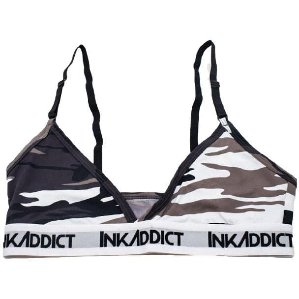 mercedestourism Women's Camo Triangle Bra