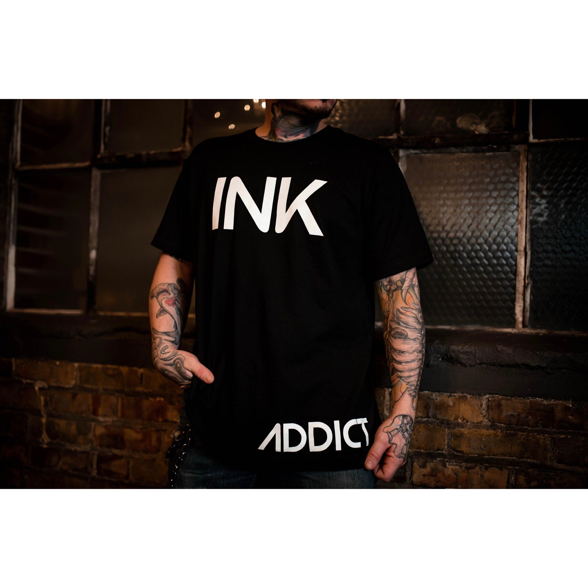 INK Men's Black Tee