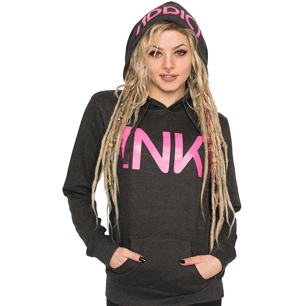 INK Women's Charcoal Heather Pullover Hoodie