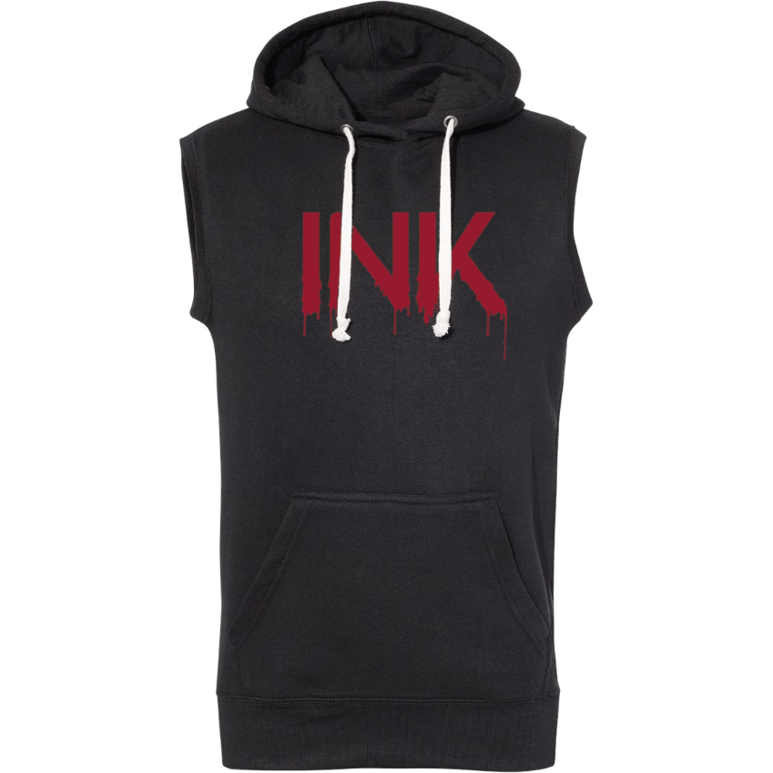 INK Drip Men's Sleeveless Hoodie