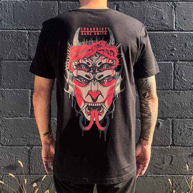 Dane Smith Devil Men's Black Tee