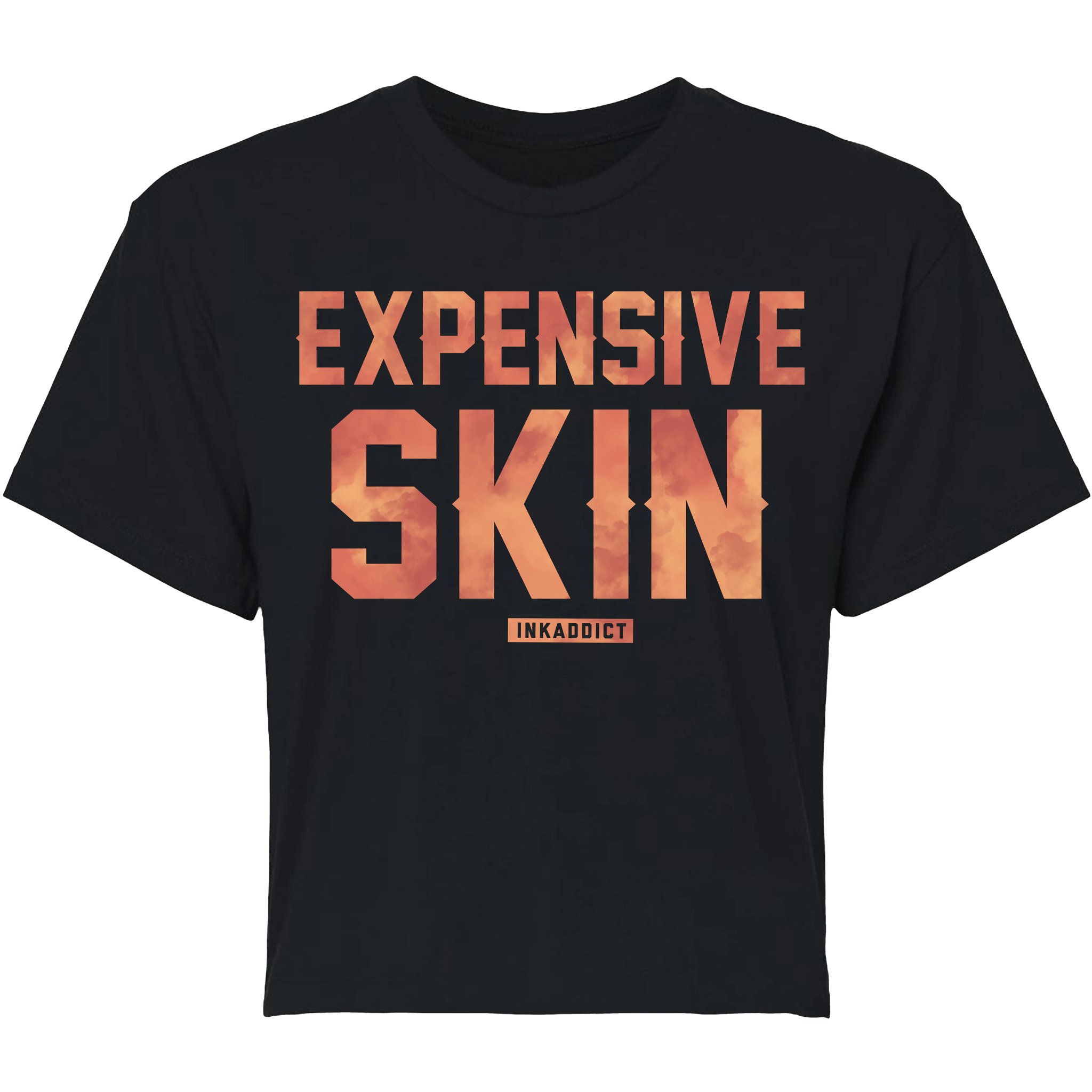 Expensive Skin Clouds Women's Cropped Tee