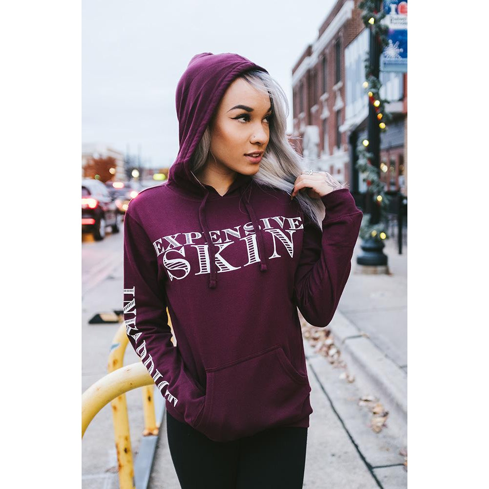 Expensive Skin Money Women's Blackberry Pullover