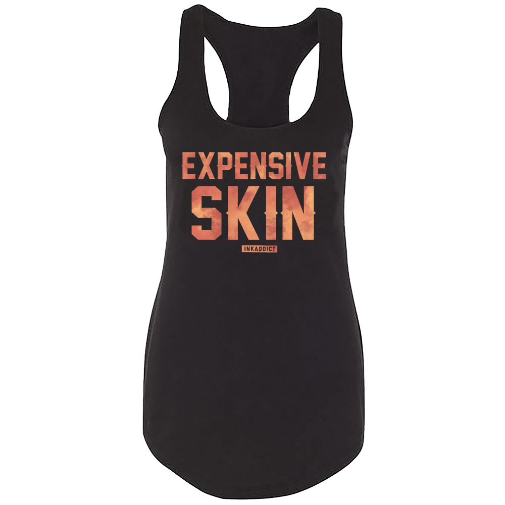 Expensive Skin Clouds Women's Racerback Tank