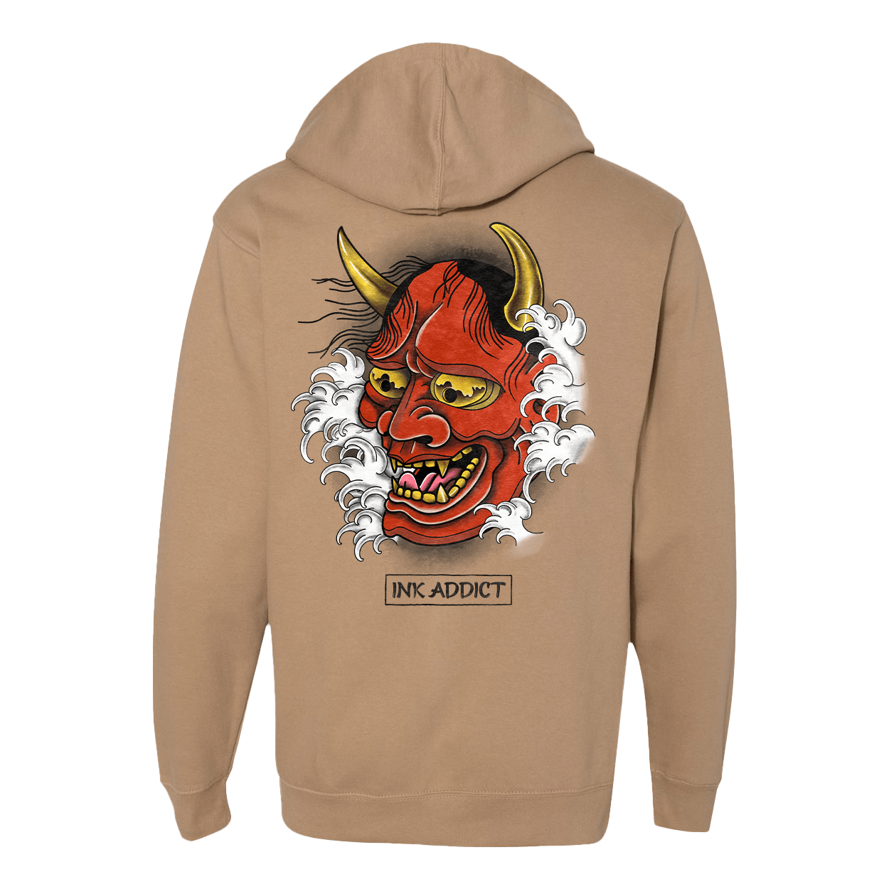 Scroll of The Hannya Mask Hoodie