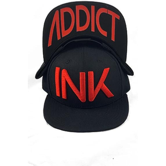 INK Black/Red Snapback