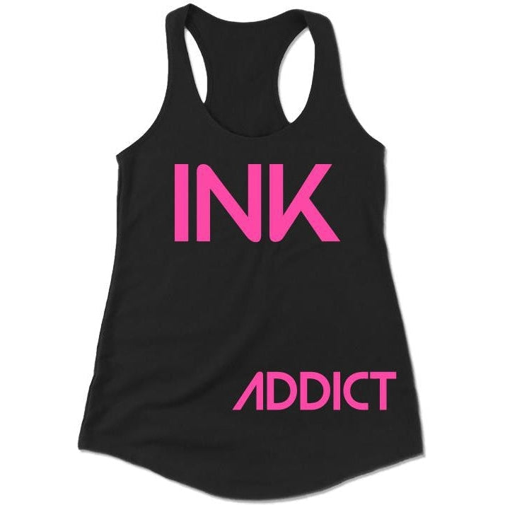 INK Women's Black Racerback Tank