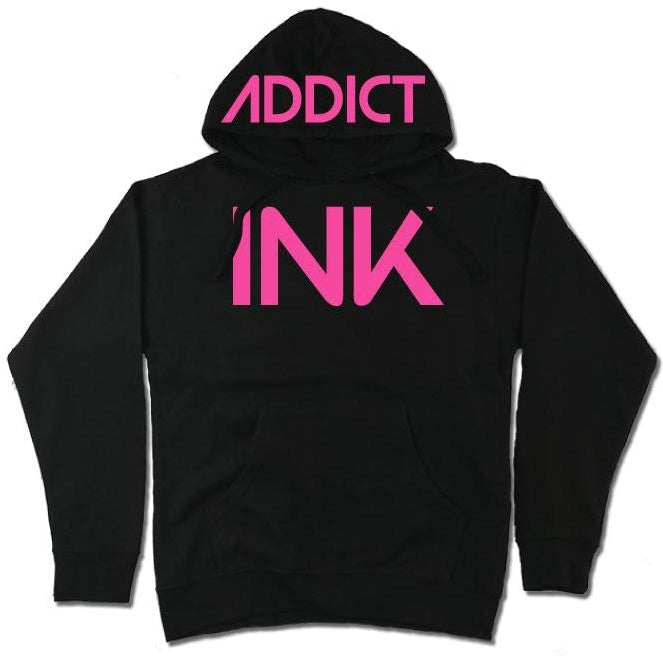 INK Women's Black Pullover Hoodie