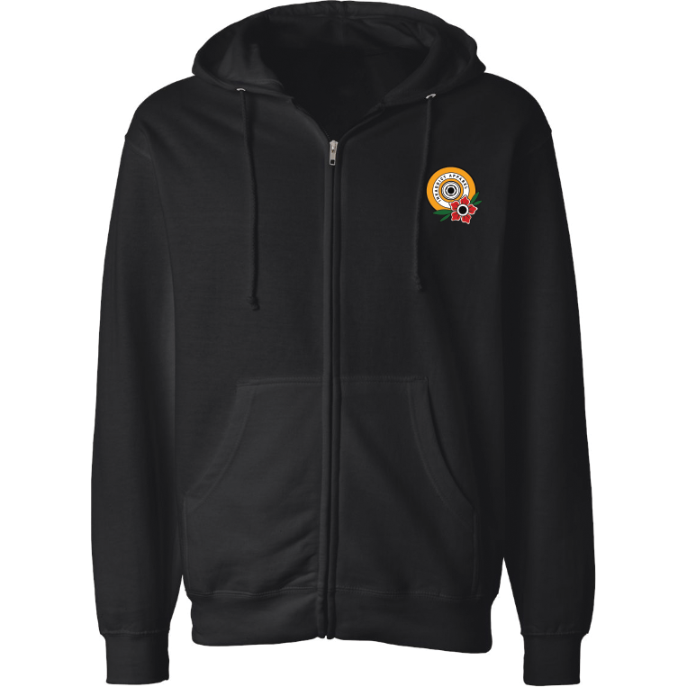 Retro Skate Midweight Zip Hoodie