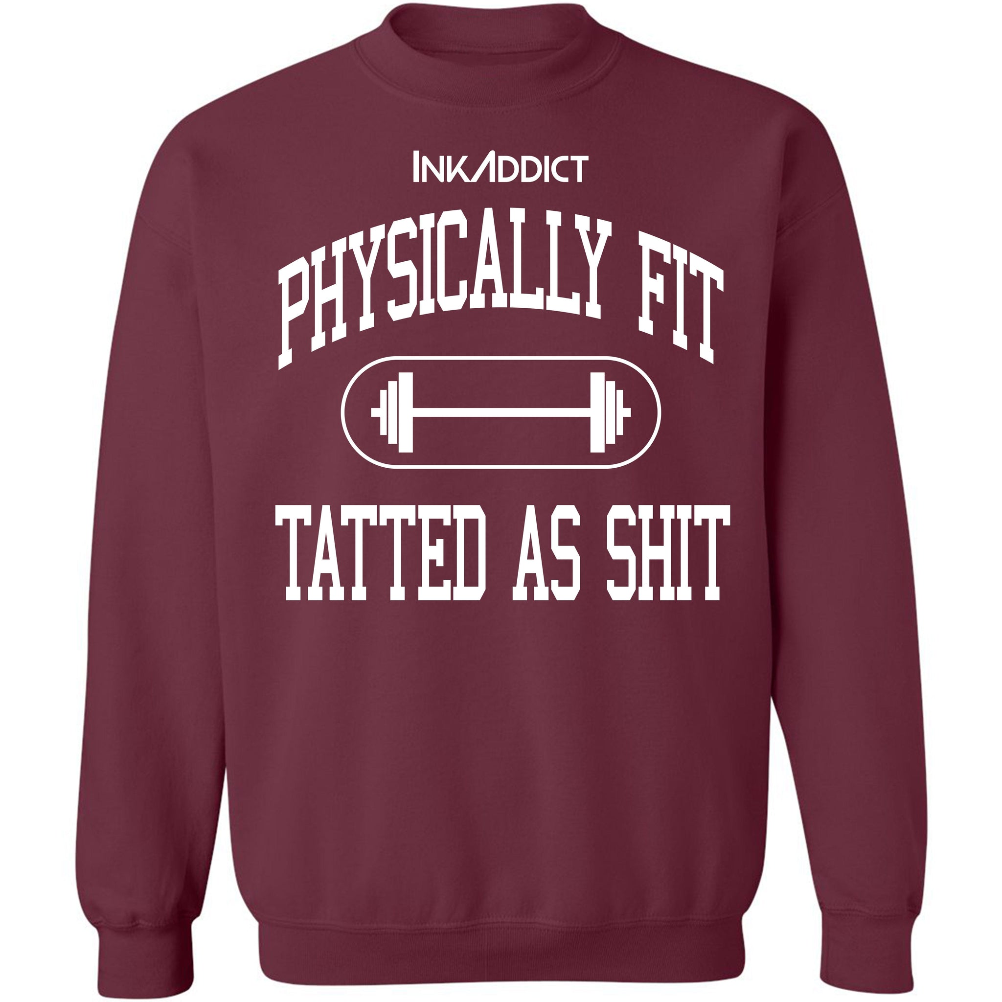 Physically Fit Barbell Crewneck