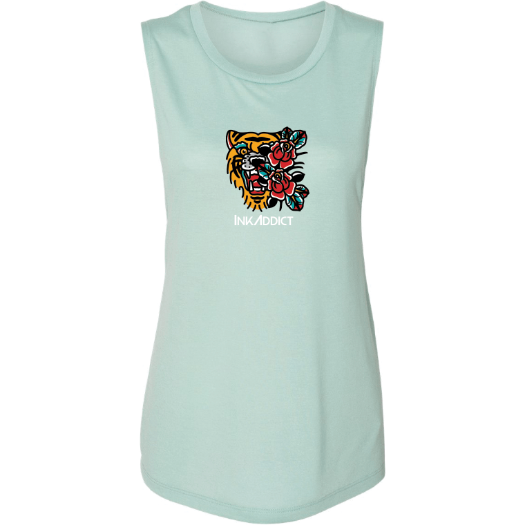 Tiger Rose Women's Muscle Tank