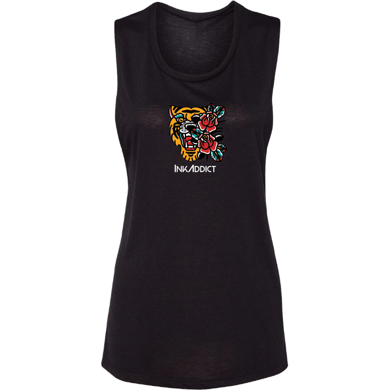 Tiger Rose Women's Muscle Tank