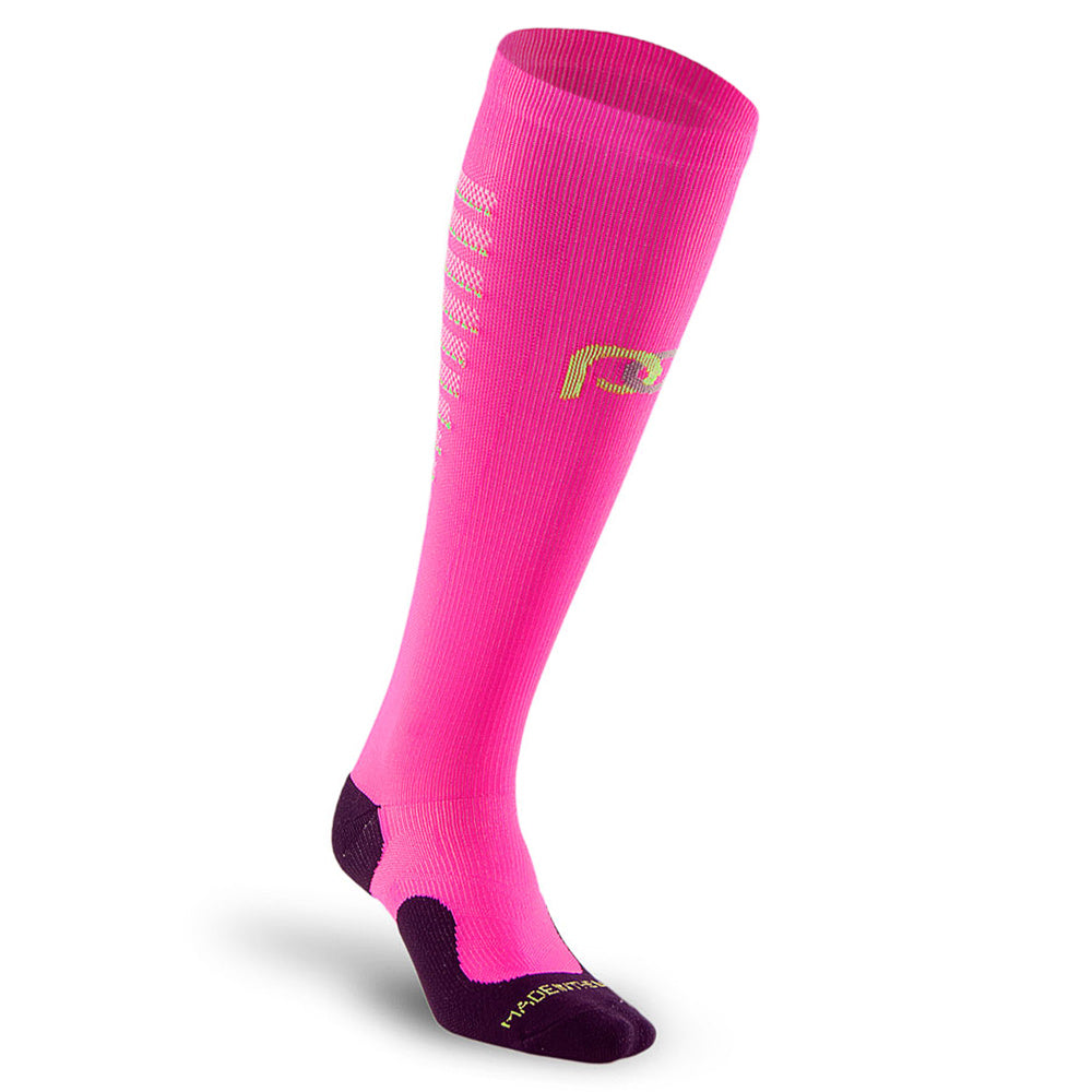 Ejercer burlarse de Incomodidad Marathon Elite Neon/Hot Pink Compression Socks – procompression.com