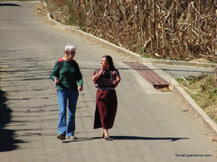 Ramelle Gonzoles on a Visit to Artesan Mayas in 2011