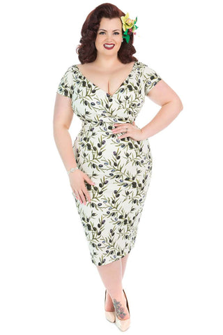 Lady Voluptuous Ursula Olive print NZ