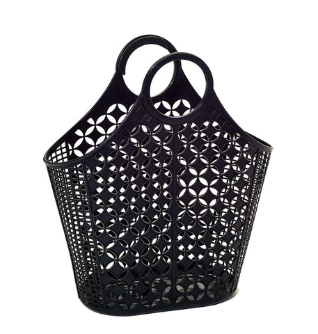 Sun Jellies black atomic tote