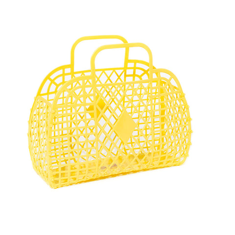 Sun Jellies yellow basket