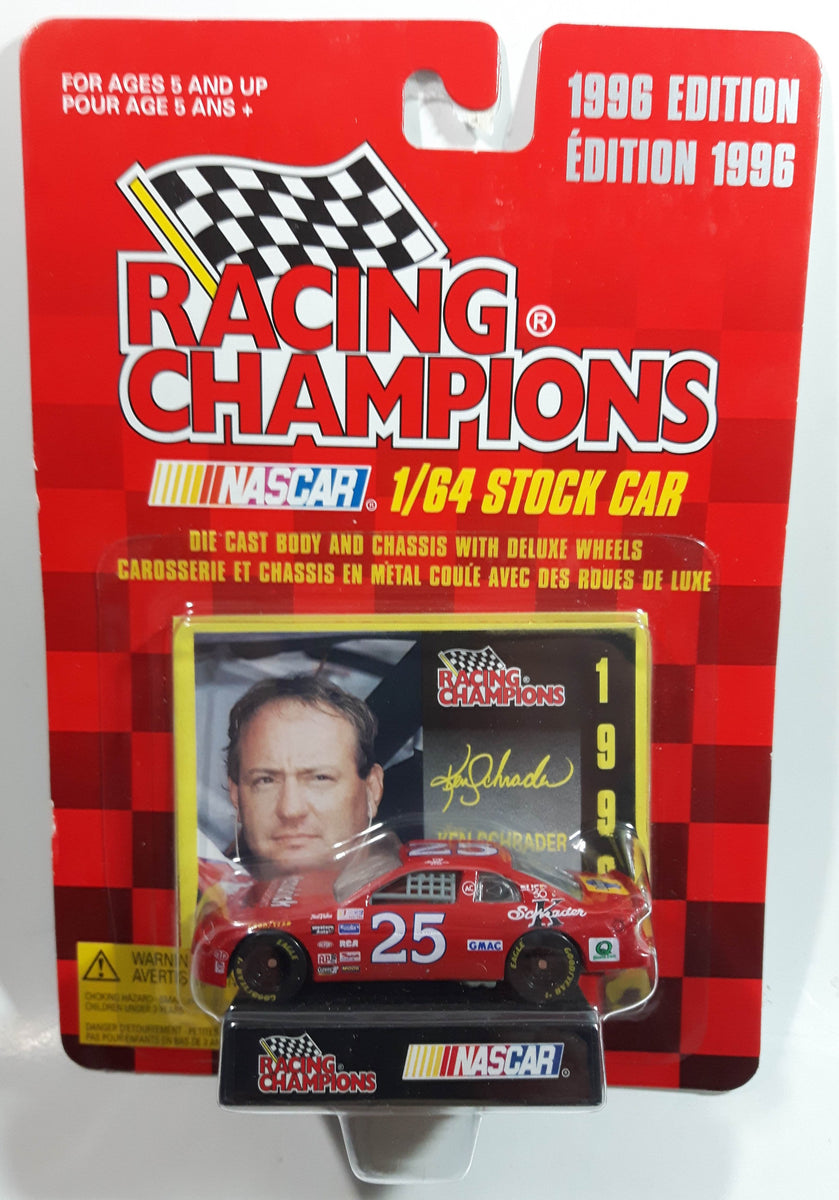 Details about   New 1992 Racing Champions 1:64 Diecast NASCAR Ken Schrader 25