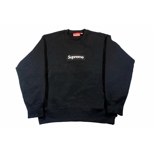 18900円アウトレット 東京 販促セール Supreme Box Logo Crewneck 黒 S