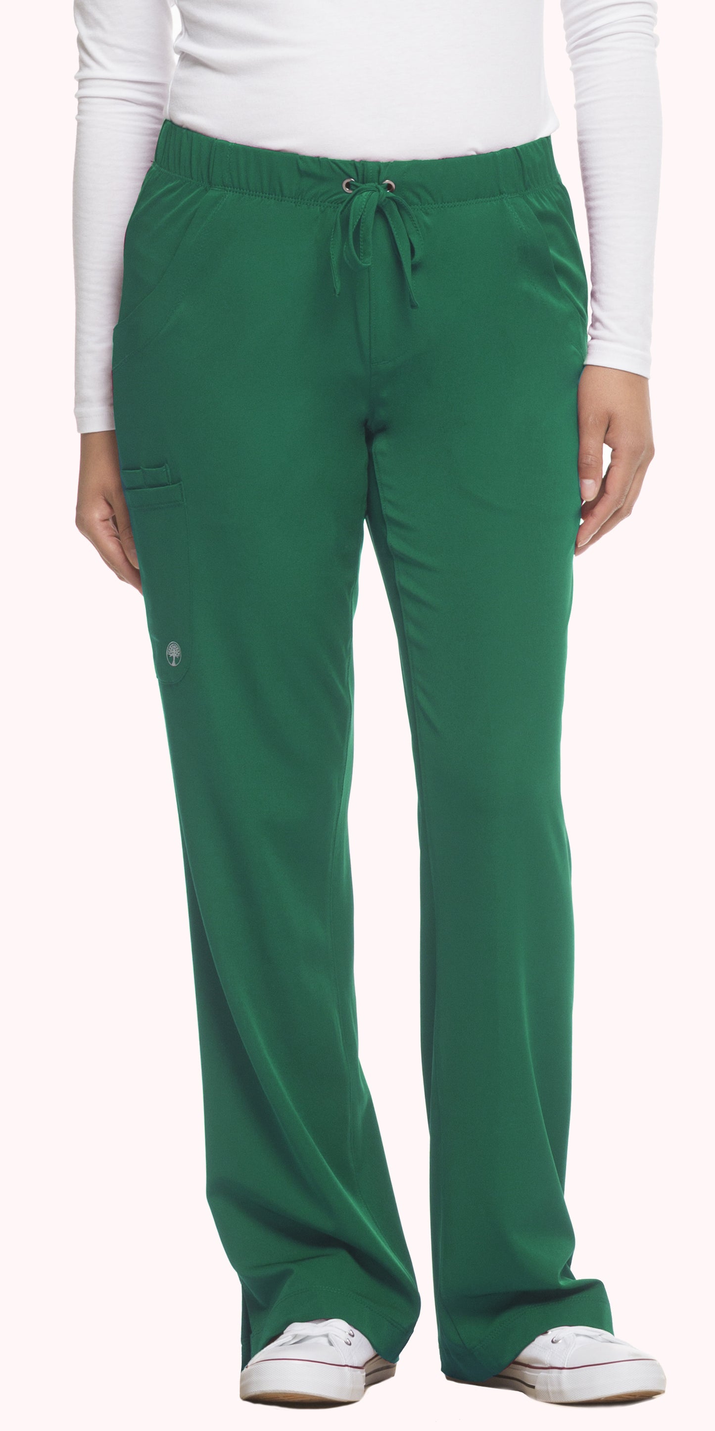Healing Hands HHWorks 9560 Rebecca Women's Pant - TALL hunter green front